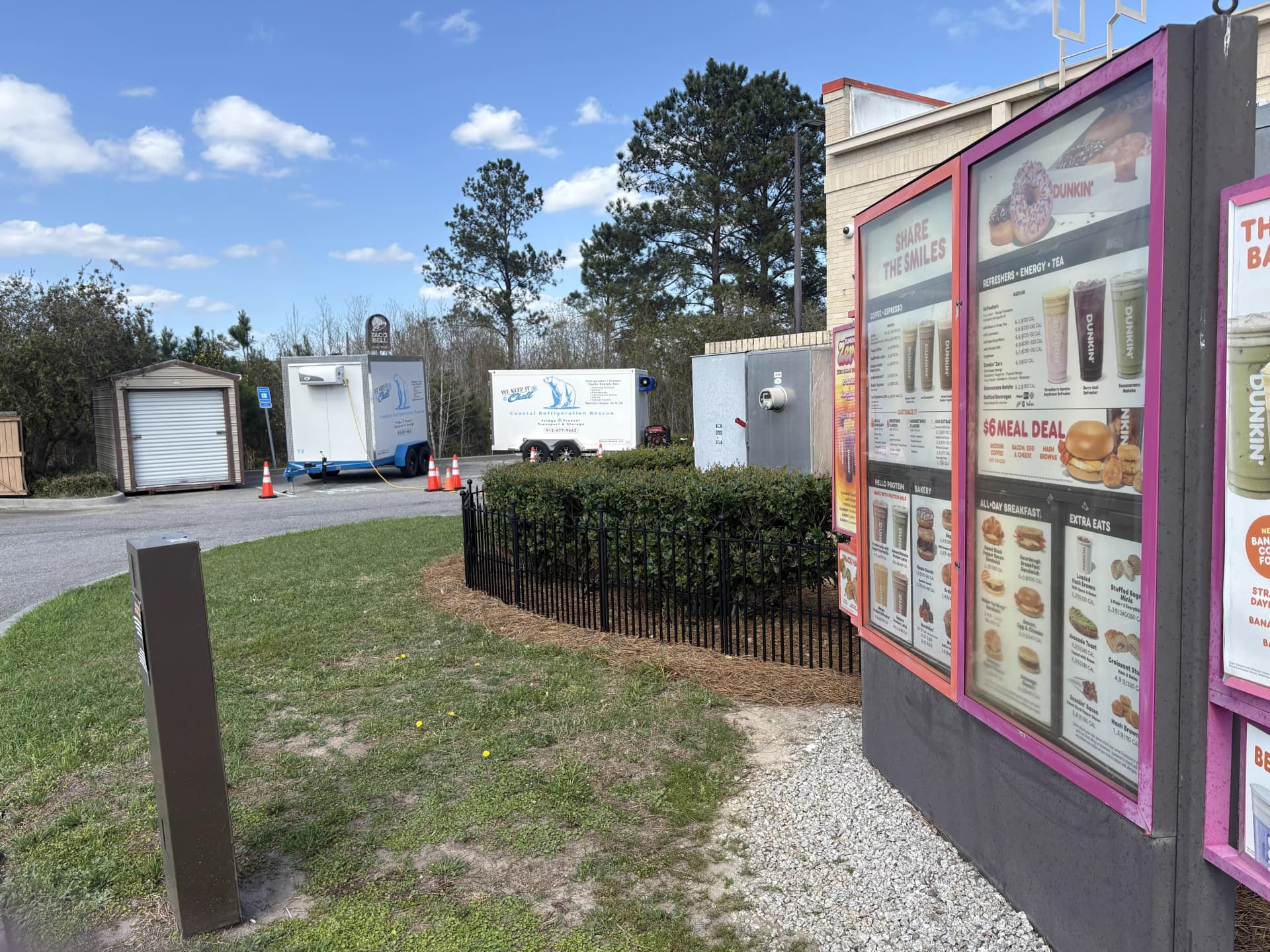Emergency refrigerated trailer in Savannah GA